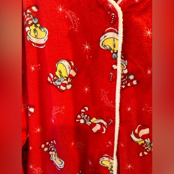 Jenny girl vintage Christmas tweety onesie size large - Picture 2 of 6
